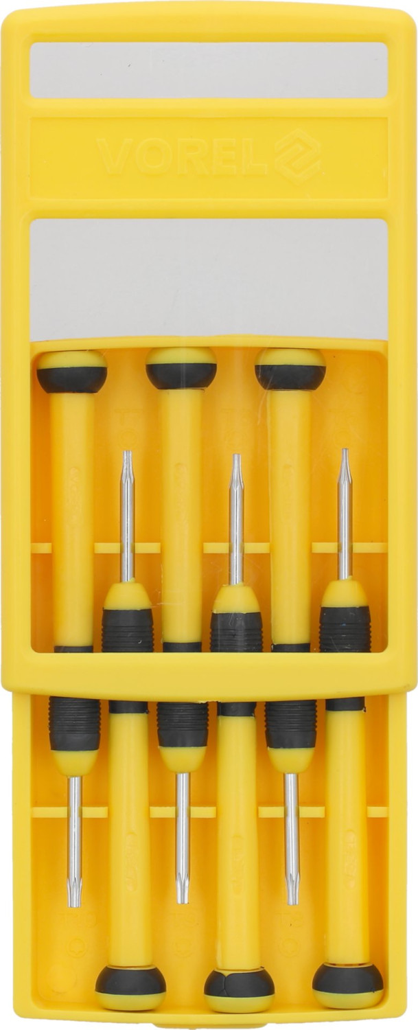 PRECISION SCREWDRIVER SET C.V. 6PCS 64554 VOREL