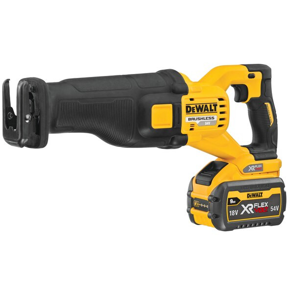 Akumulatora zobenzāģis 54V (2x9.0Ah) DCS389X2-QW DEWALT