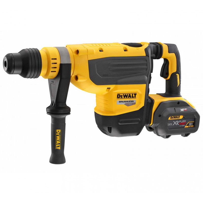 Комбинированный перфоратор, 54В, SDS-Max, 9Ач; DCH733X2Q-QW DEWALT