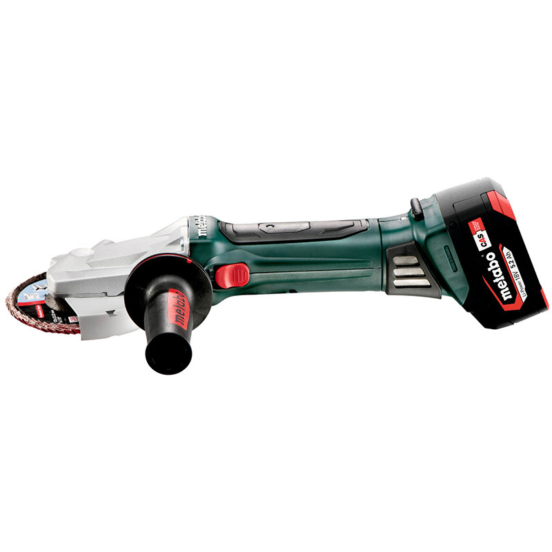 Akumulatora leņķa slīpmašīna 18V 125mm WF 18 LTX 125 QUICK +METALOC II 601306840 METABO