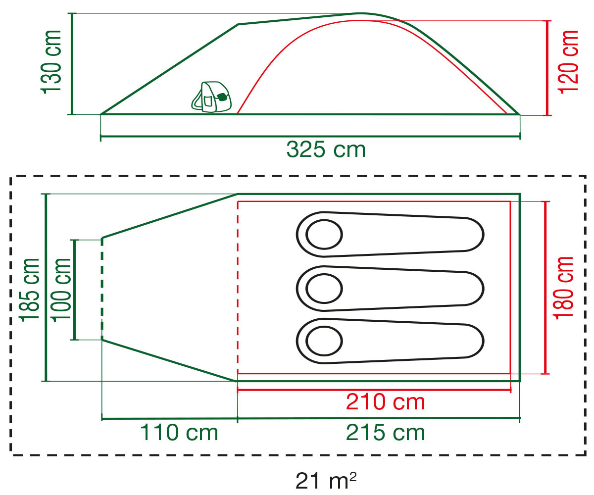 Telts Darwin 3+ 2000012149 COLEMAN