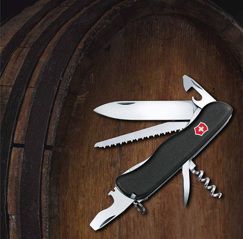 Peilis FORESTER su 10 įrankių 0.8363.3 VICTORINOX