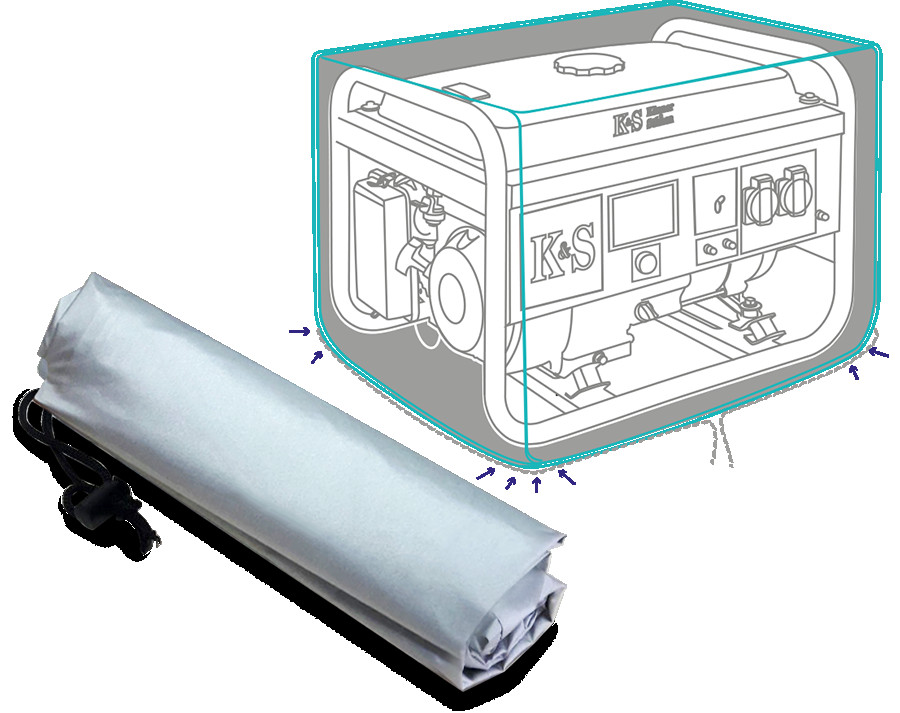 Pārsegs ģeneratoram KS Cover 10 KONNER & SOHNEN