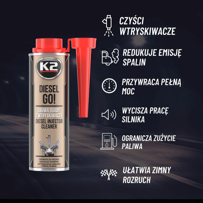 Kütuselisand DIESEL GO! 250 ml, T321 K2