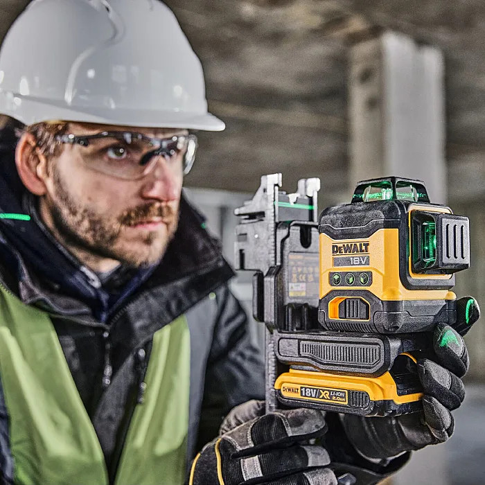 Laserlood 18V 3x360 zaļš (ilma aku ja laadijata) DCLE34031N-XJ DEWALT