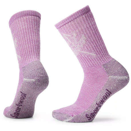 Zeķes WS HIKE Classic Edition Light Cushion Leaf Pattern Crew Socks, izmērs: M, Twilight Blue, 0195441214984 SMARTWOOL