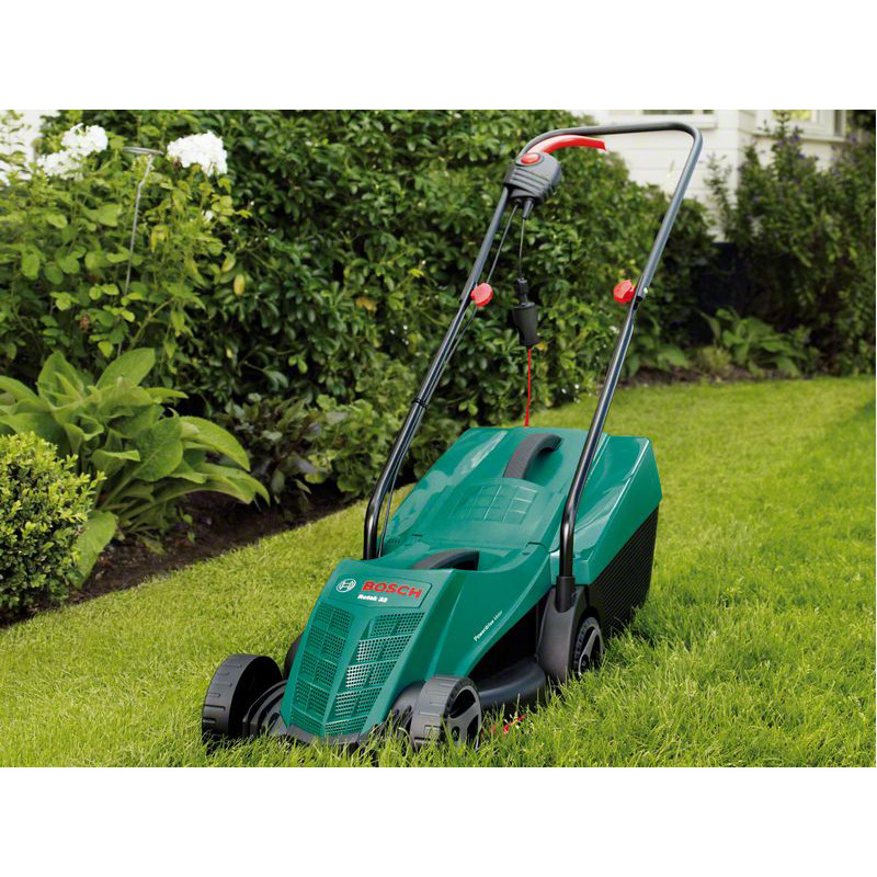 Elektriskais zāles pļāvējs ROTAK 32, 32cm, 1200W, 20-60mm, 0600885B00 Bosch