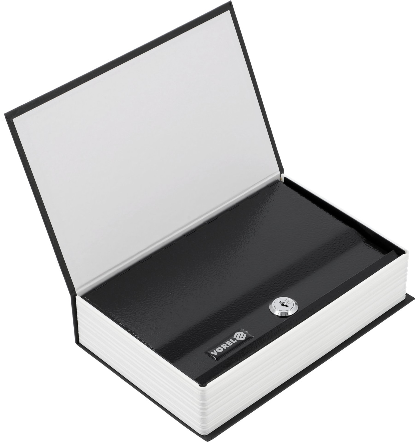 CASH BOX 240x155x55MM BLACK 78633 VOREL