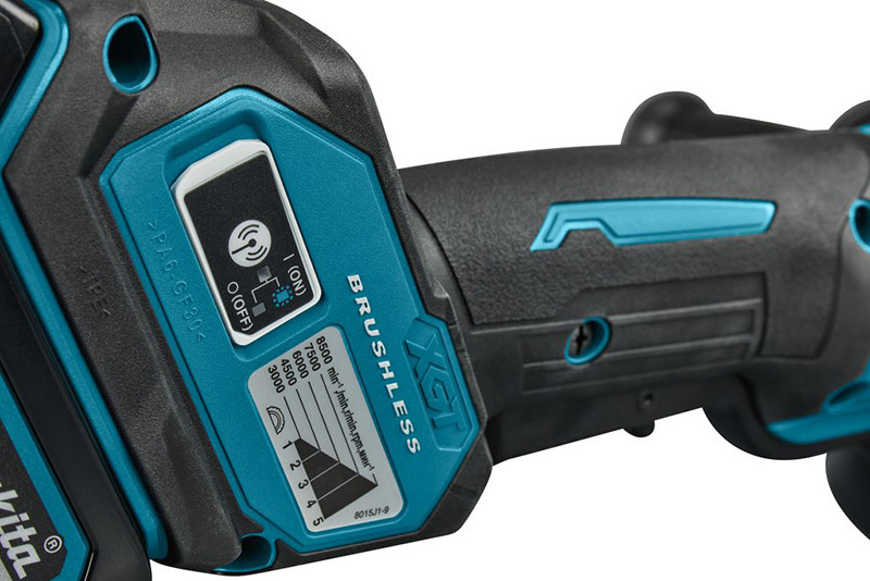 Аккумуляторная УШМ 125мм, 2x4Ач, XGT GA044GM201 MAKITA