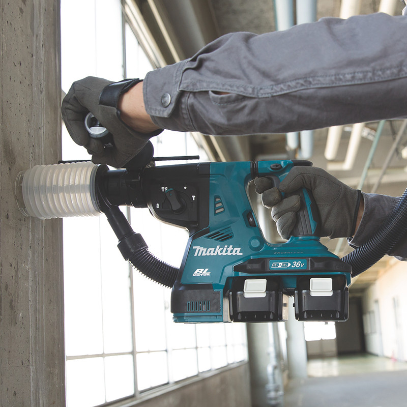 Hammer drill 2x18V 2.8J SDS-PLUS BL, without ac. DHR282ZJU MAKITA