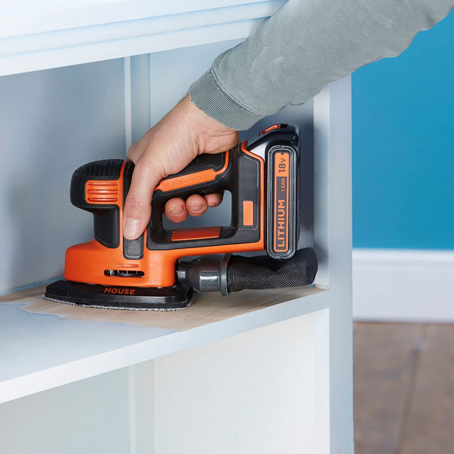 Дельта-шлифовальная машина 18В (1x1,5Ач) BDCDS18N DCEB01 BLACK&DECKER