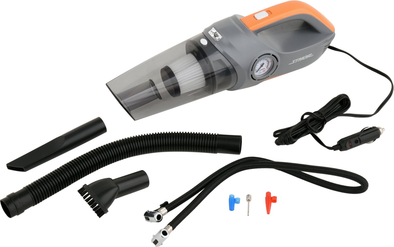 CAR VACUUM CLEANER WITH COMPRESSOR 80W 82953 STHOR