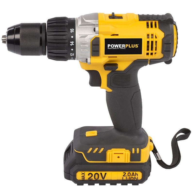 Impact drill 20V 2xLi-Ion POWX00445 POWERPLUS X