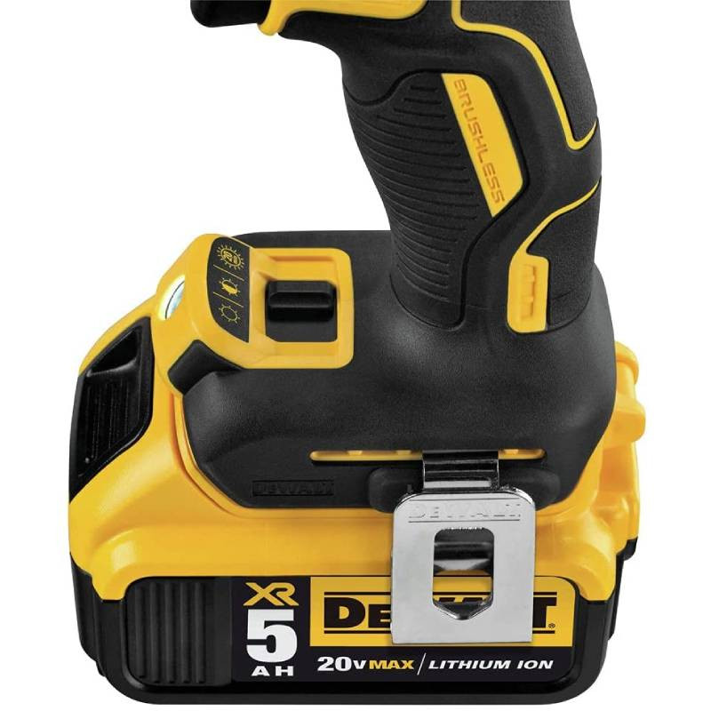 Triecienurbjmašīna-skrūvgriezis 820W 18V 5Ah DCD996P3-QW DEWALT