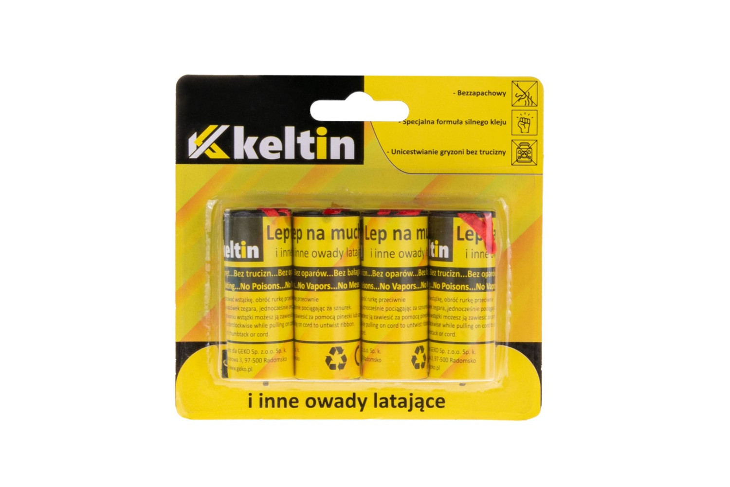 4pcs 80cm sticky fly paper K02527 Keltin