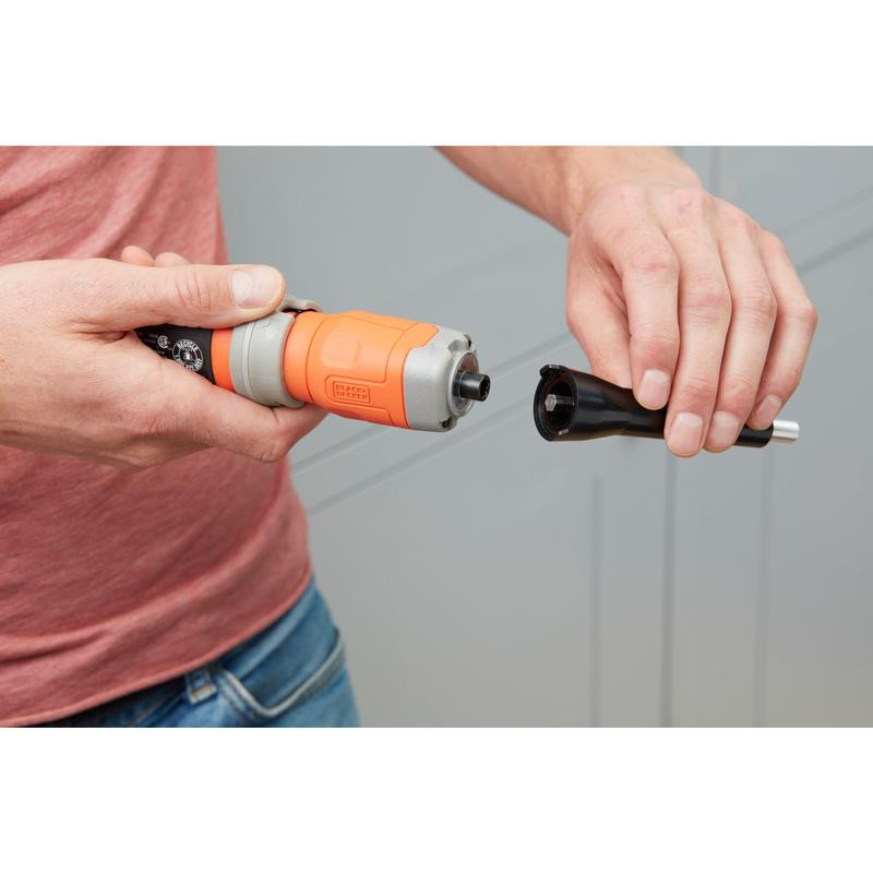 3.6V In-Line Screwdriver with 5 bits BCF602C-QW BLACK DECKER