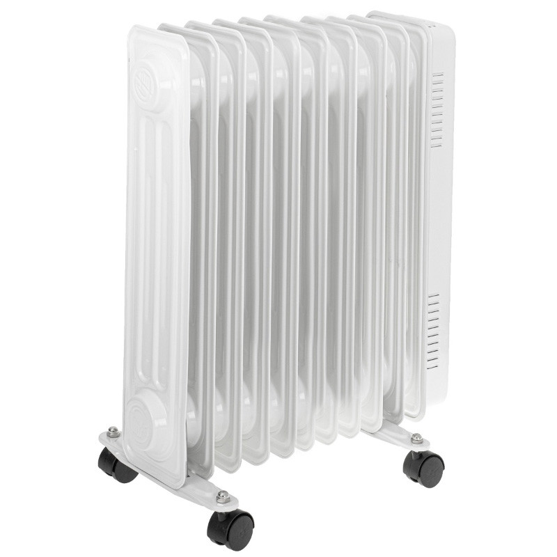 Eļļas radiators AD 7816, 2000W, balts; AD 7816 ADLER