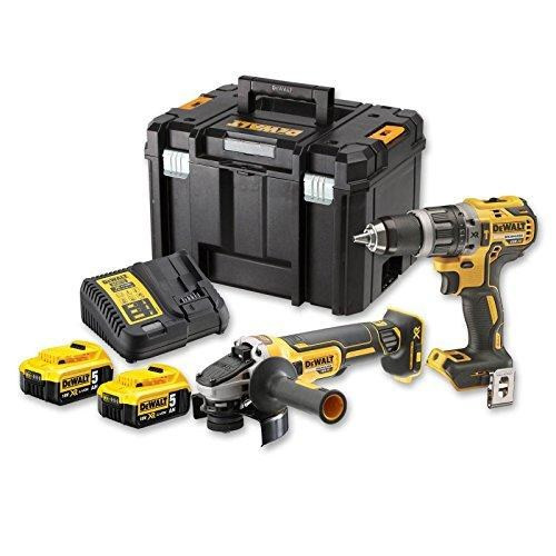 „DeWalt“ akumuliatorinių įrankių rinkinys 18V 2x5ah