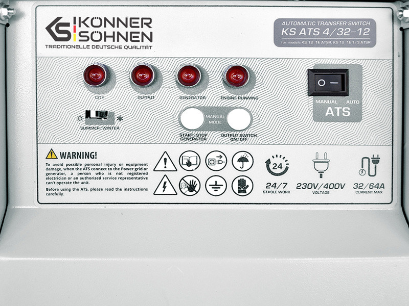 Блок автоматики KS ATS 4-32/12 KONNER & SOHNEN