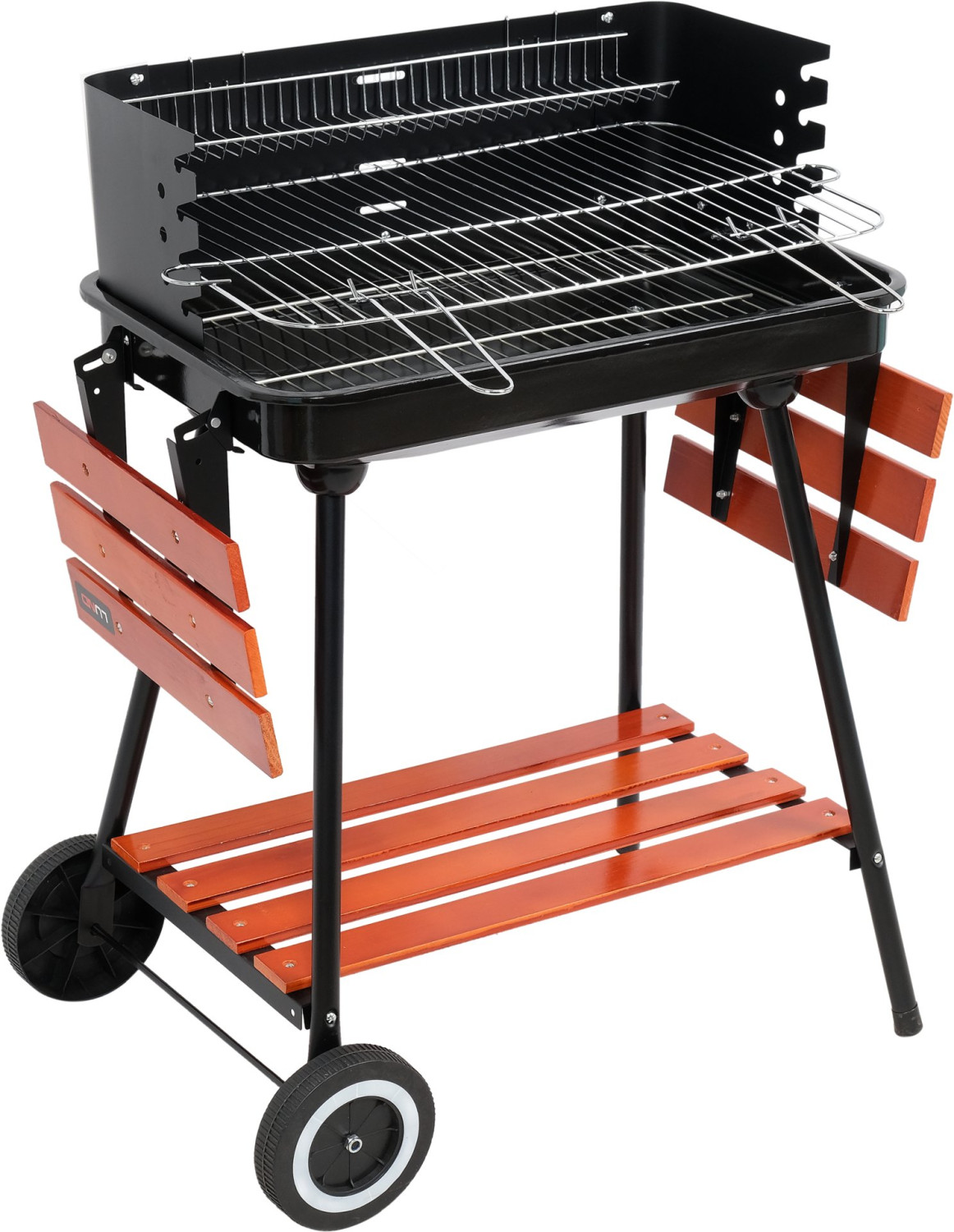 CHARCOAL GRILL W/ SHELVES GRATE 53X33CM 99911 LUND