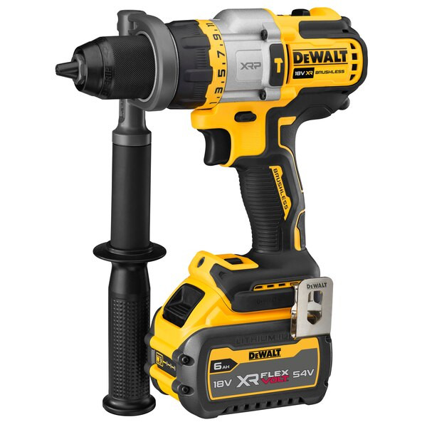 Akumulatora triecienurbjamšīna 18V (1x6.0Ah) DCD999T1-QW DEWALT