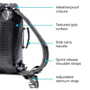 3in1 Backpack 'Stealth Pack', R710301, 710301 SCRUBBA