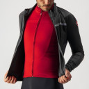 Velo jaka SQUADRA Strech Jacket, izmērs: XL, Light Black/Dark Gray, 8050949395158 CASTELLI