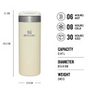 Termokrūze The AeroLight Transit Mug 0,47L krēmkrāsā 2810787178 Stanley