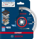 X-LOCK Dimanta disks Metalālam 115mm, Mazām leņķa slīpmašīnām EXPERT DIAMOND METAL WHEEL GRIEZĒJDISKS, 2608900532, BOSCH