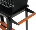 CHARCOAL GRILL W/ SHELF GRATE 48X26.5CM 99907 LUND