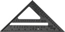 ALUMINIUM TRIANGLE RULER WITH A FOOT 18377 VOREL