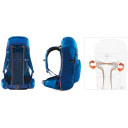 Mugursoma EXPEDITION TRAIL PACK 80L, Indigo, 4548801637781 Mont-Bell