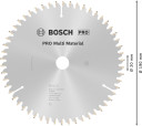 Ripzāģa disks 190x20mm Multi material, Rokas ripzāģiem PRO MULTI MATERIAL RIPZĀĢA ASMENS, 2608640508, BOSCH