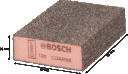 Rokas slīpēšanas bloks EXPERT S471, ilgmūžīgs, elastīgs, 96x26x69 mm, 2608901678 BOSCH