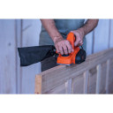 B+D 710W Planer 0-2mm DOC 11mm Rebating Depth Parallel Fence  BEW712-QS BLACK DECKER