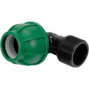 PIPE CONNECTOR PP 90° GZ 32MM x 5/4" 88917 FLO