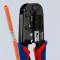 Tinklo gnybtų presavimo reples WESTERN RJ11/12 RJ45 975110 KNIPEX