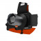 Head lamp 3W CREE LED 260 lm, 2 power options, comes with 3xAAA batteries, IP44