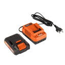 Akutrimmer 20V Ø 260mm, 1x2Ah, POWDPG75421 POWERPLUS