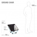 Krēsls GROUND CHAIR, Black, 8809272093381 HELINOX