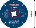 X-LOCK Carbide MultiWheel 125 x 1  mm, Mazām leņķa slīpmašīnām EXPERT CARBIDE MULTI WHEEL GRIEZĒJDISKS, 2608901193, BOSCH