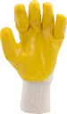 YELLOW LATEX COATED WORKING GLOVES 10.5" 74160 VOREL