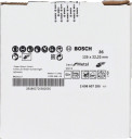 Fiber disks BestforMetal D=125 mm,K 36,1 gab., Mazām leņķa slīpmašīnām PRO R574 ŠĶIEDRU DISKS, 2608607255, BOSCH