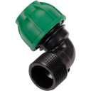 PIPE CONNECTOR PP 90° GZ 32MM x 5/4" 88917 FLO