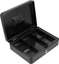 CASH BOX 300x240x90MM BLACK 78630 VOREL