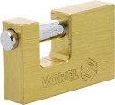 RECTANGULAR BRASS PADLOCK 65MM 77211 VOREL