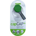 Vāciņš pudelēm 'capCAP+', zaļš, Ø 53 mm, R077800, HUMANGEAR