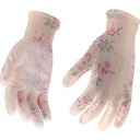 POLYESTER GARDEN GLOVES 9" WERS 74136 FLO