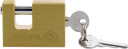 RECTANGULAR BRASS PADLOCK 50MM 77210 VOREL