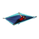 Šūpuļtīkls King Size Hammock, Aqua/Pink, 0727670926484 TICKET TO THE MOON